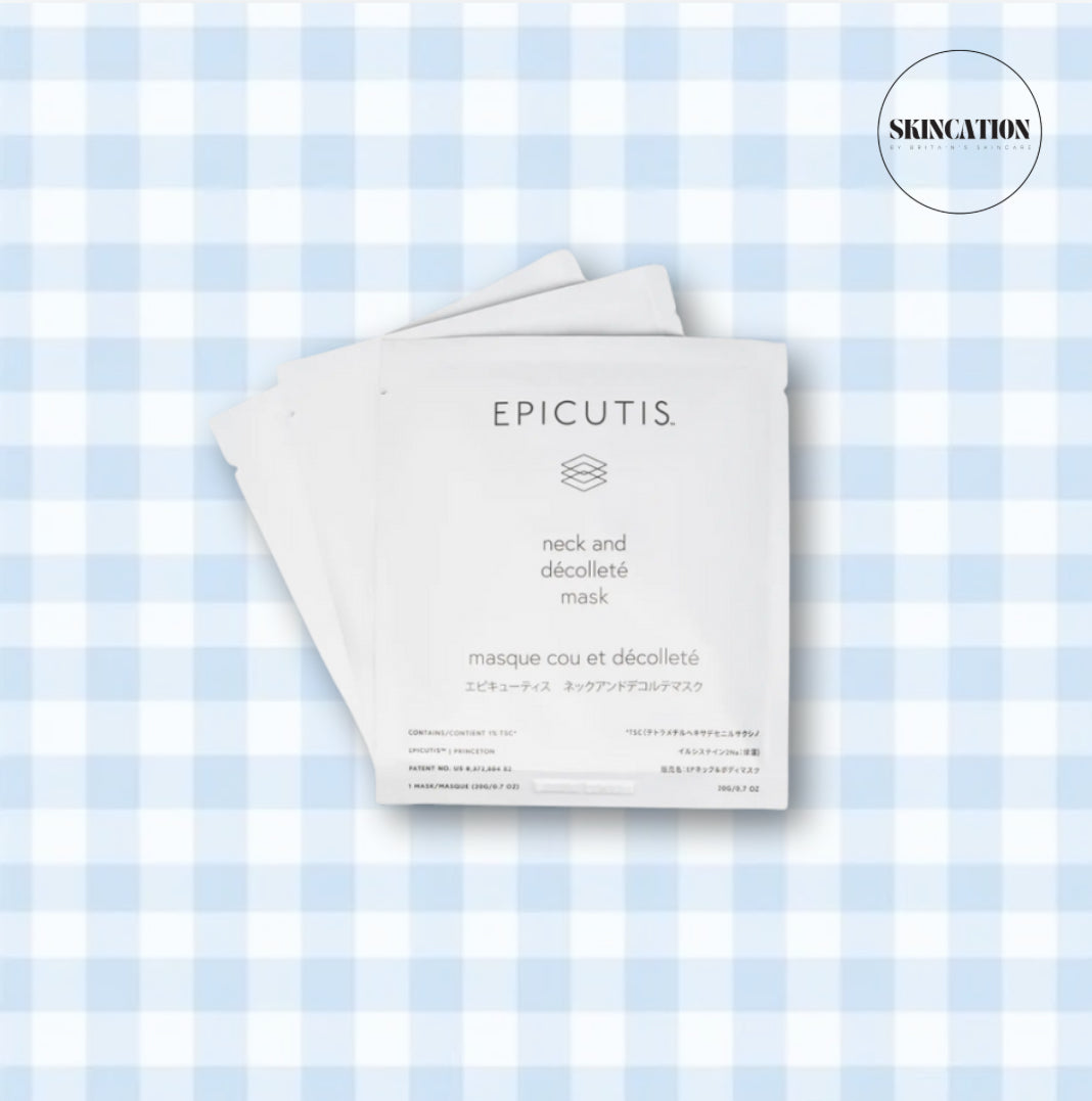 Epicutis Lipid Recovery Mask Neck And Décolleté box of 5